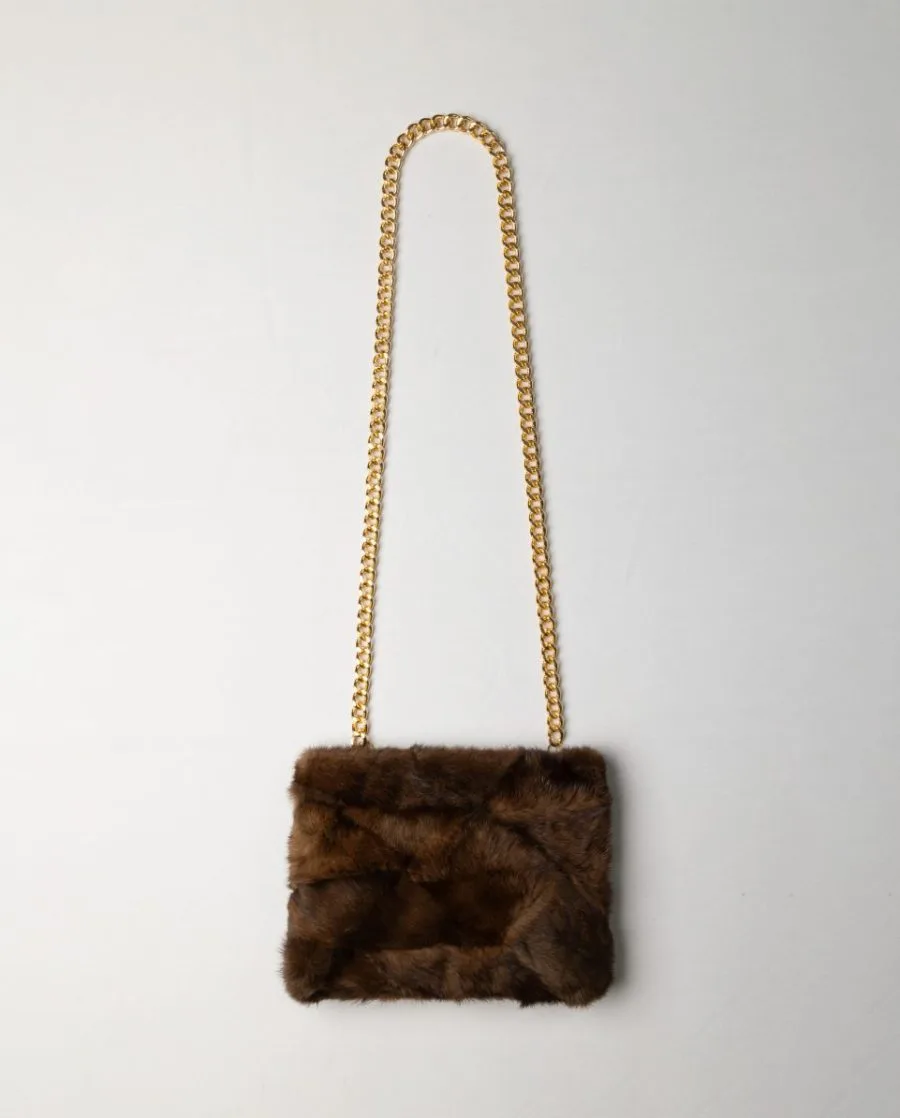 Bolso de multiposición de pelo de visón