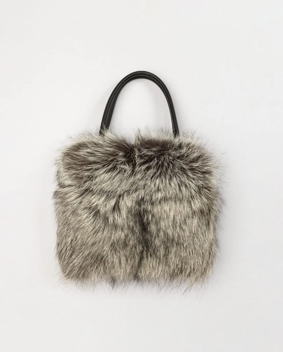 Bolso de multiposición de pelo de zorro - Imagen 2
