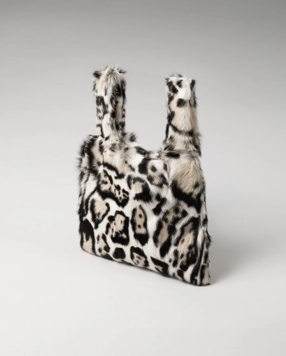 Bolso de multiposición de pelo de kid estampado