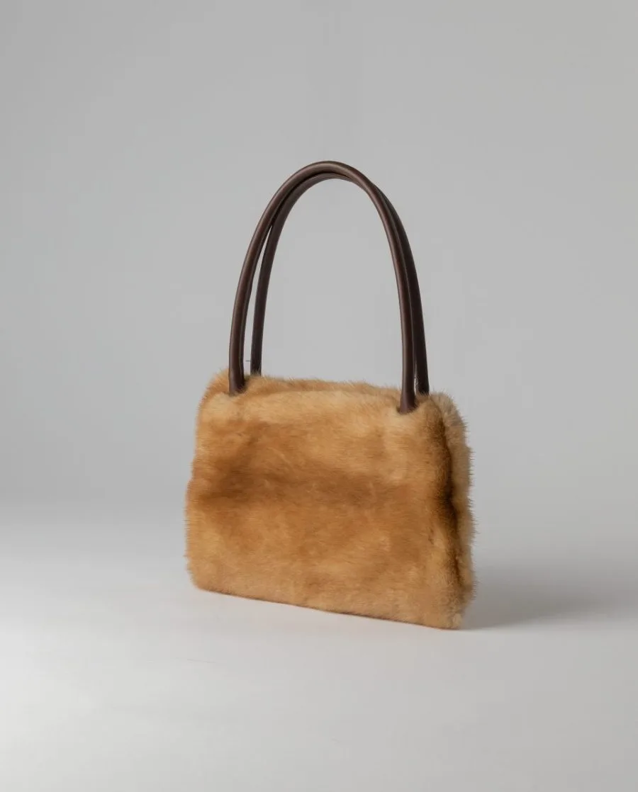 Bolso de multiposición de pelo de visón