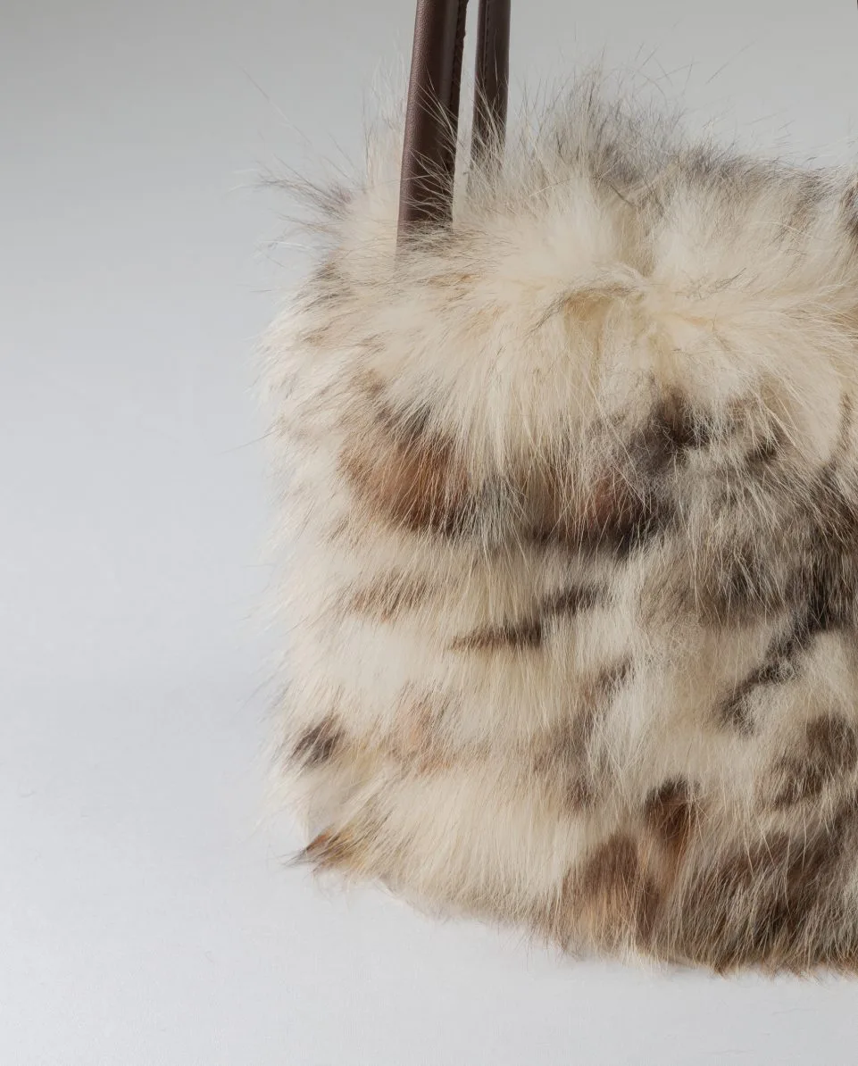 Bolso de multiposición de pelo de zorro - Imagen 3